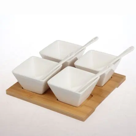 Set X4 Pocillos Cuadrado Subito Disponibile