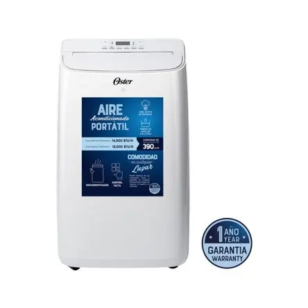 Compra Online Aire Acondicionado Oster OS-PACPOR1412FWE