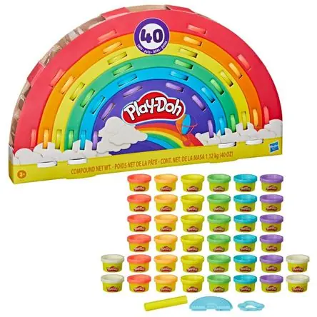 Masas Y Plastilinas Play Doh Pack Arcoíris Professionale