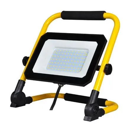 Prezzo Conveniente Reflector LED Portátil Orange 70W Metal/Vidrio Negro