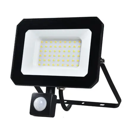 Reflector LED Orange 50W con Sensor IP65 Spedito Oggi
