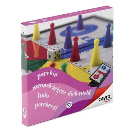 Juego Cayro Ludo Parchís Magnético Mediano Consegna Rapida