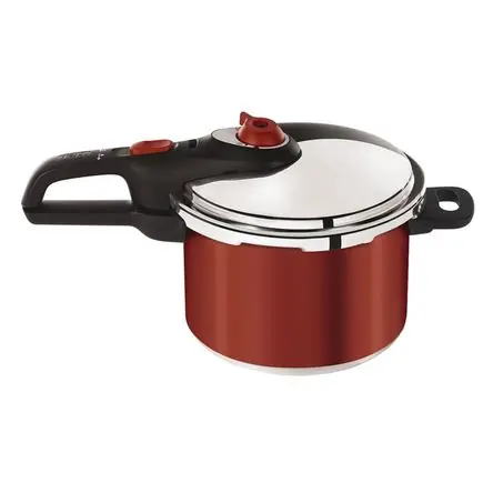 Affare Olla a Presion Aluminio Secur5 Red T-Fal
