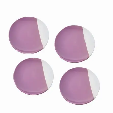 Setx4 Plato Lila Duo Tone Sconto