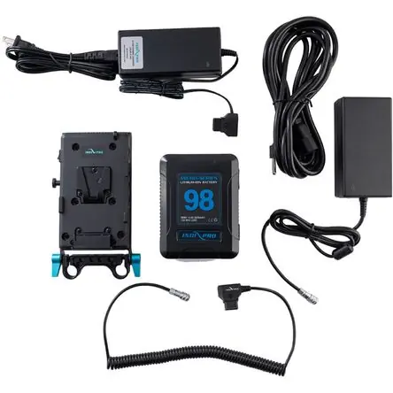 Miglior Prezzo Batería V-Mount IndiPRO Tools 98Wh y Kit de Energía Completo para BMPCC 6K/4K