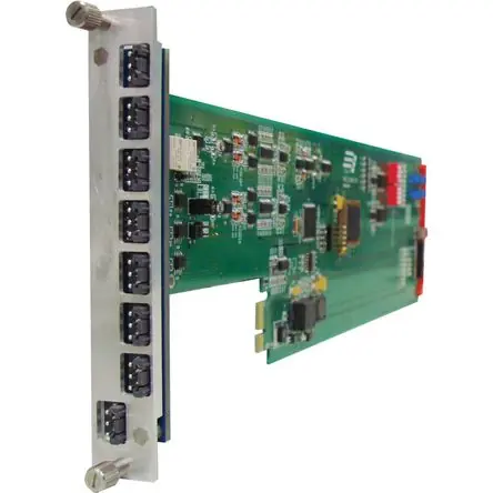 Ordine In Blocco Amplificador de Distribución de Audio Gra-Vue Phoenix 3-Pin 1 x 7 (3RU) - Entrada Analógica 1 / Sali