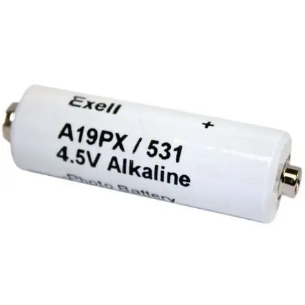 Moderno Batería Exell A19PX 4.5V Alcalina - Reemplazo para Cámaras Polaroid, Ensamblada en EE. UU.