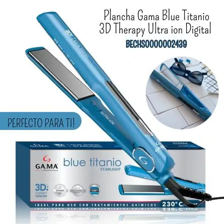 In Voga Plancha Alisadora Gama Elegance Red Ion 230°C -Digital