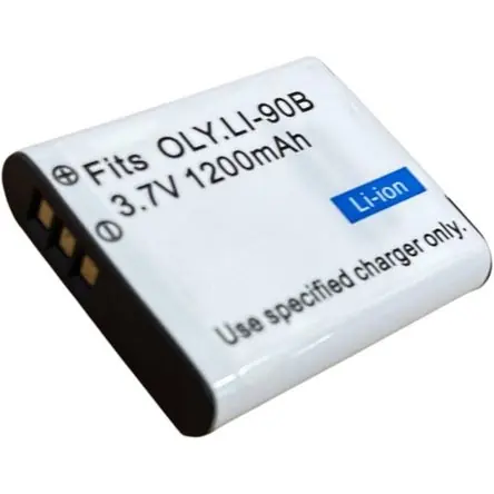 In Voga Batería de Litio-Ion Bescor LI-92B para Cámaras Olympus (3.6V, 1200mAh) - Reemplazo de Batería LI-92