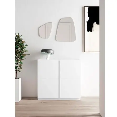 Ultime Pezzi Zapatera Recibidor Moderno Godoy Blanco R&R MUEBLES