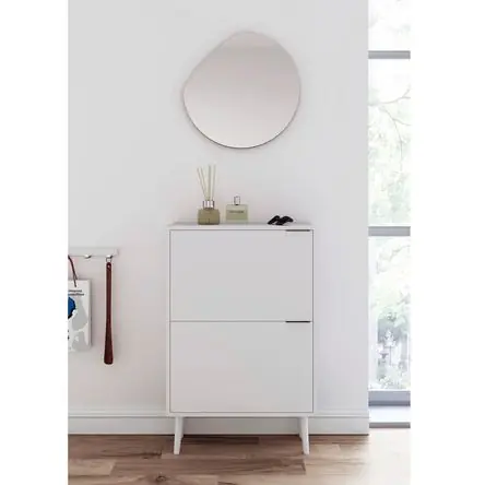Zapatera Recibidor Vintage Danu Blanco R&R MUEBLES Vendita Finale