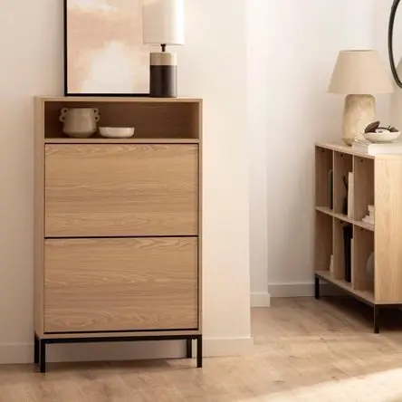 Offerta Zapatera Moderna Candy Marrón Claro R&R MUEBLES