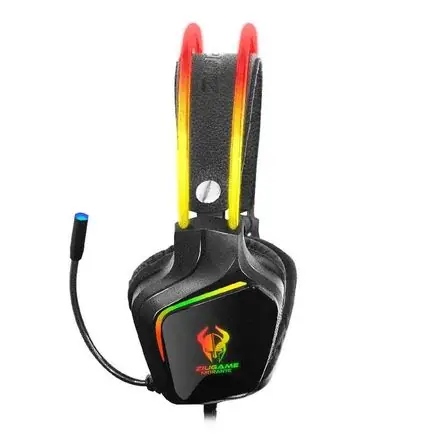 Audifono Gamer USB ZiuGame Morante RGB en diadema Professionale