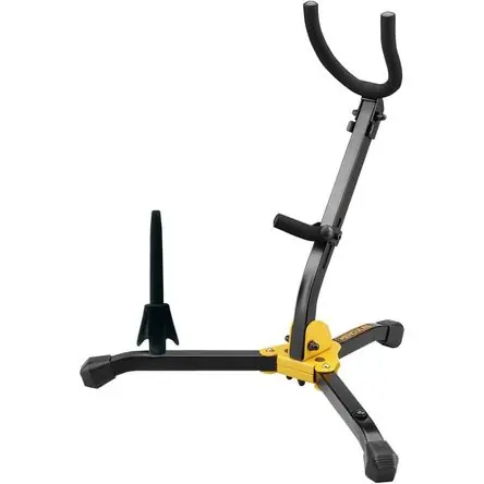 Artigianale Soporte HERCULES para Saxofón Alto/Tenor con Peg de Terciopelo Deluxe para Clarinete/Flauta - Ajusta