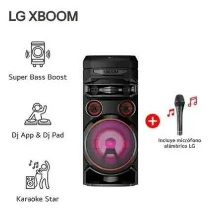 Saldi Torre de Sonido LG XBOOM RNC7 Multi-Bluetooth Karaoke Star