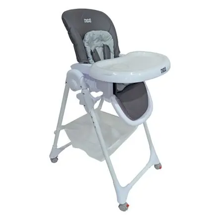 Nuovo Arrivo Silla De Comer Para Bebé Circus Charlie Gris