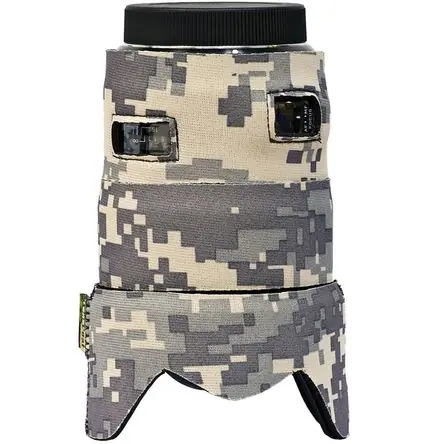 Cubierta LensCoat para el Objetivo Sigma 35mm f/1.4 DG HSM (Camo Digital) - Neopreno Impermeable, Ba Spedizione Gratuita