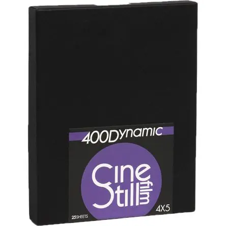 CineStill Film 400 - Película Negativa a Color Dinámica (4 x 5 Prezzo Basso