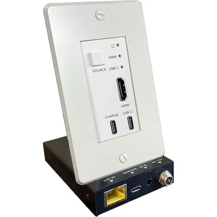 Comprehensive Pro AV/IT Integrator Series HDMI & USB-C UHD 4K Wall Plate Extender Sconto
