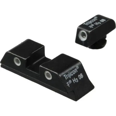 Prezzo Ridotto Conjunto de Mirillas Nocturnas Trijicon Bright & Tough - Para Pistolas Glock (17/17L, 19, 22, 23, 24