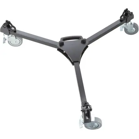 Dolly Estándar Libec DL-3RB para Trípodes RT30B/RT40RB/RT50B/RT50C - Capacidad de Carga de 99 lb, Ru Affare