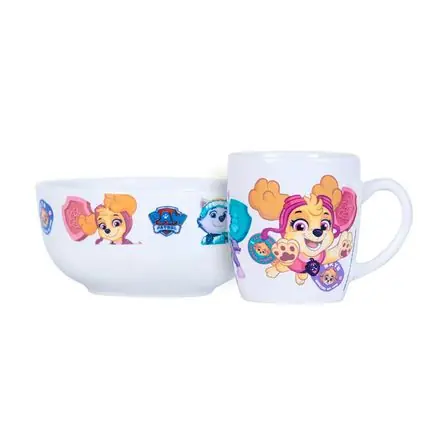 Artigianale Vajilla infantil Ceramica 2Pz Paw Patrol Nina Scool 704064
