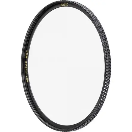 Filtro B+W MRC BASIC 007 Clear (62mm) - Cristal Protector Altamente Transparente, Recubrimiento Hidr Edizione Limitata