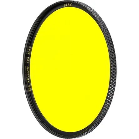 Filtro B+W #495/022 Amarillo MRC Básico (105mm) - Aumenta el Contraste en Películas en Blanco y Negr Di Marca