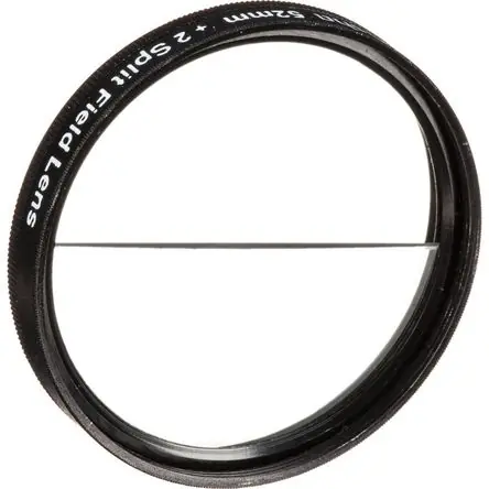 Filtro de Campo Dividido Nisha 58mm: Lente de Acercamiento, Efecto Macro y Construcción de Vidrio Óp Economico