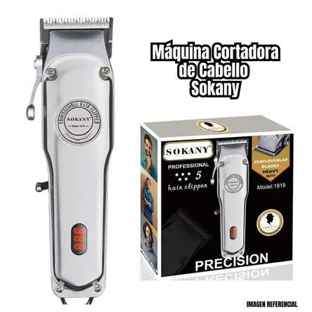 Maquina de Cortar Cabello Sokany Mod 1919 All’Ingrosso