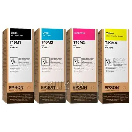 Kit Tinta Epson T49M Negro Cian Magenta Amarillo Original Compra Oggi Stesso