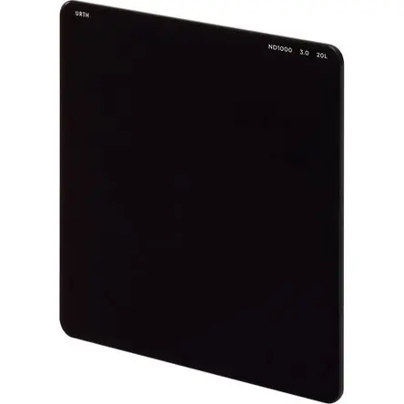 Filtro de Densidad Neutra Urth ND1000 100x100mm (10 Paradas) - Vidrio Óptico Schott, Multicapa Nano, Top Qualità