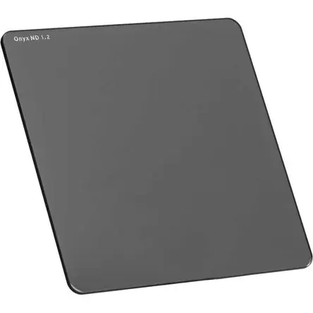 Filtro ND Formatt Hitech Onyx (85 x 90mm, 4 Paradas) - Densidad Óptica 1.2, Multi-Capa, Vidrio Miner Spedizione Espresso