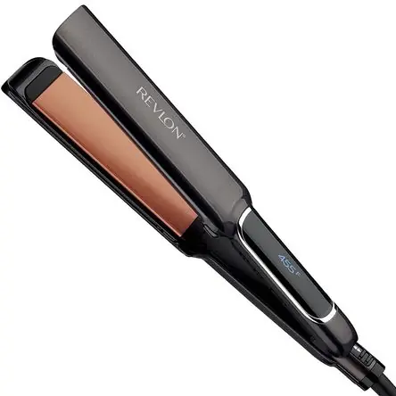 Plancha Revlon de Cobre con Placa Ancha RVST2185 Negro Solo Oggi