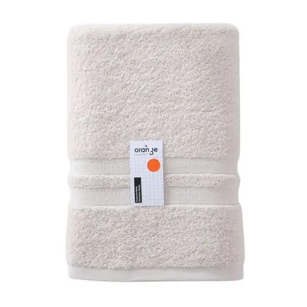 Toalla de Baño Orange 70x140cm Beige Esclusivo