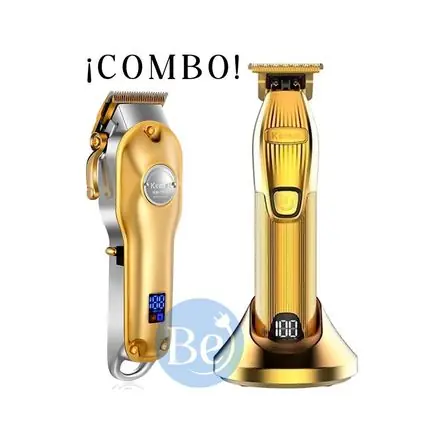 Combo Kemei Cortadora KM-1986 y Trimmer KM-I32S Solo Oggi