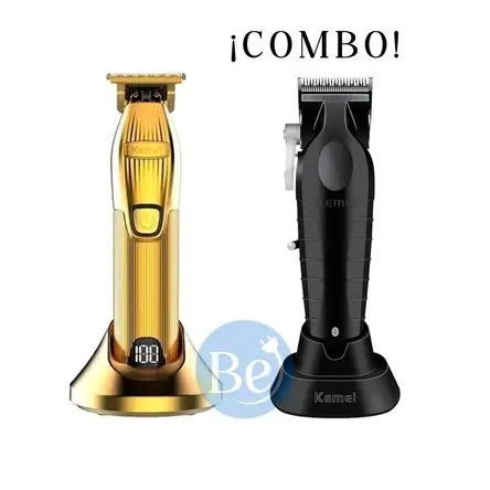 Vendita Finale Combo Kemei Cortadora KM-2296 y Trimmer KM-I32S