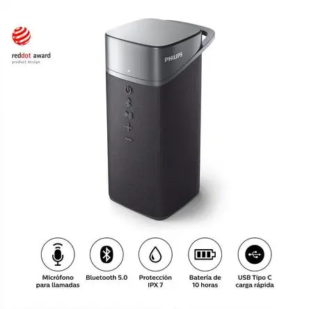 Parlante Bluetooth inalámbrico TAS3505 Non Perdere