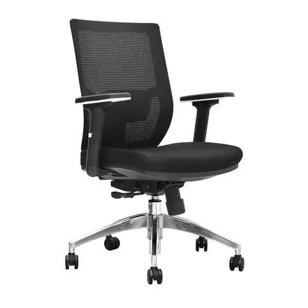 Di Tendenza Silla de Oficina Ergonomica Lims Negro Bonno