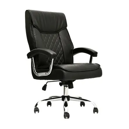 Sillón de Oficina Giratorio Bonno Classic II Negro Popolare