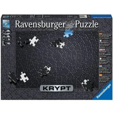 Rompecabezas Krypt 736 Pz Negro Lusso