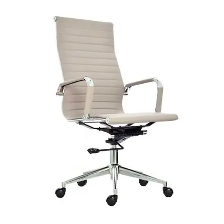 Silla de Oficina Giratoria Bonno Pste Boss en Cuero PU Marrón Direttamente Dal Produttore