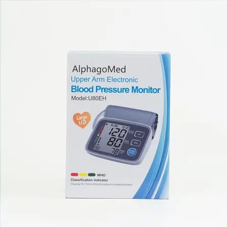 Tensiómetro de Brazo Digital ALPHAGOMED U80EH Solo Oggi
