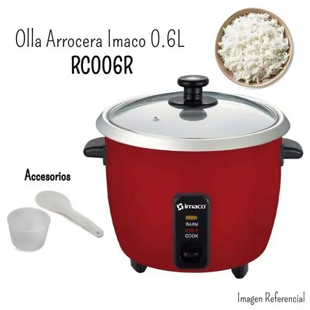 Olla arrocera Imaco de 0.6 Lt. – RC006RO Spedizione Mondiale