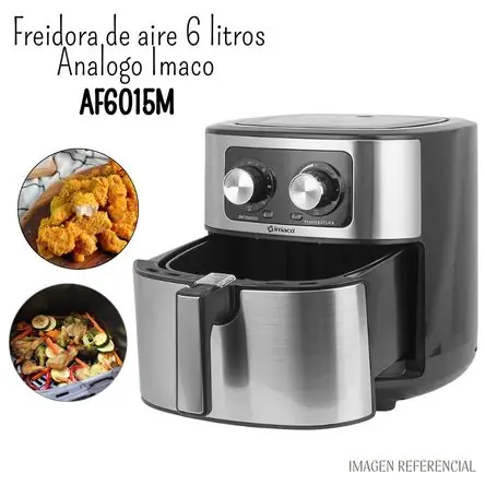 Premium Freidora De Aire Imaco Analoga - AF6015M