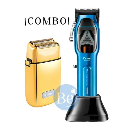 Compra Oggi Stesso Combo Kemei Cortadora KM-1763 y Afeitadora Shaver KM-TX1