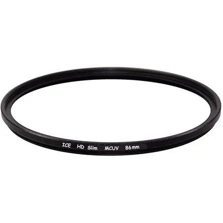 Garanzia Inclusa Filtro UV Ice (86mm) - Filtro Protector Claro, Absorbe Luz Ultravioleta, Reduce el Tono Azulado de l