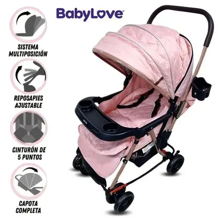 Alta Qualità Coche Mecedora de Lujo «SEULGI» - Pink