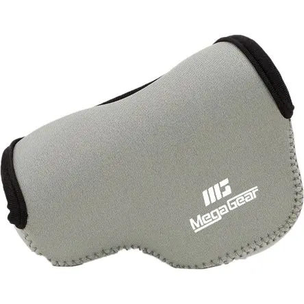 Ultimissimo Modello Funda Ultraligera de Neopreno MegaGear para Cámara Canon G1X Mark II (Gris) - Protección contra Polv