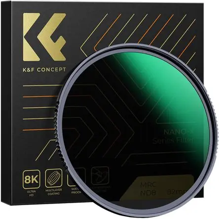 K&F Concept Nano-X ND8 Filter (62mm) Lusso